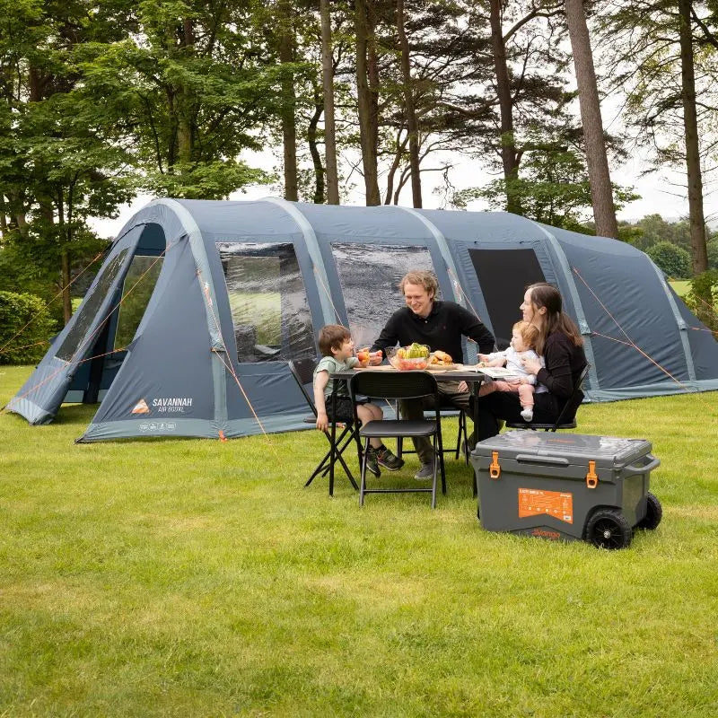 6 man tents - poled & air