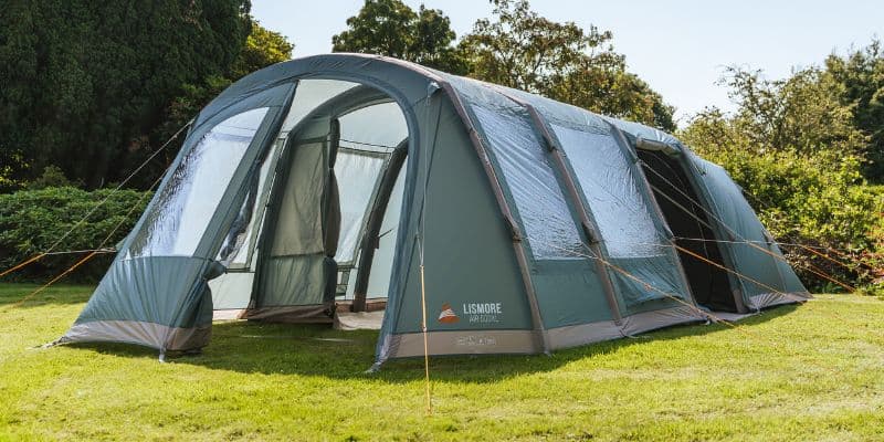 3-8 Man Air Tents from Vango AirBeam, Outdoor Revolution and Kampa