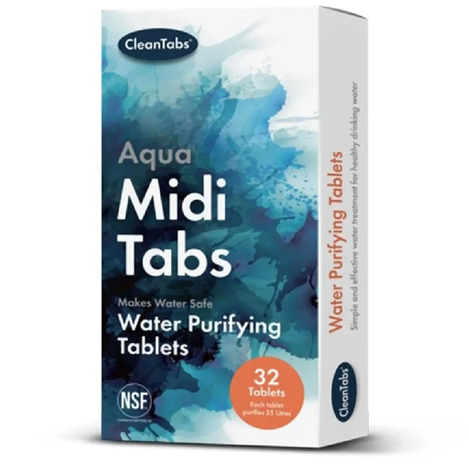 Aqua Clean Midi Tabs - 32 Tabs