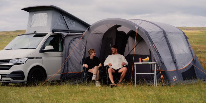 Awnings for Campervans from Vango, Outdoor Revolution and Kampa