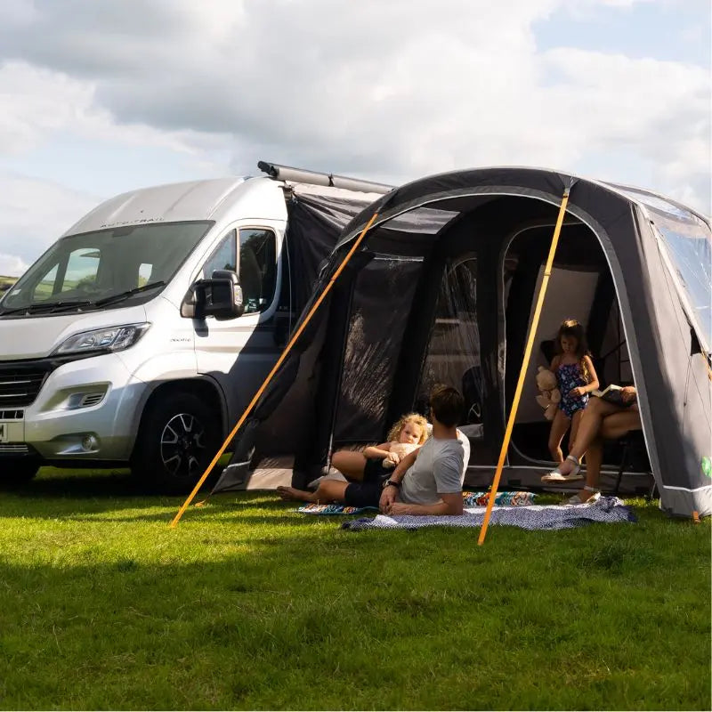 Awnings for crafter, sprinter and Ducato vehicles.