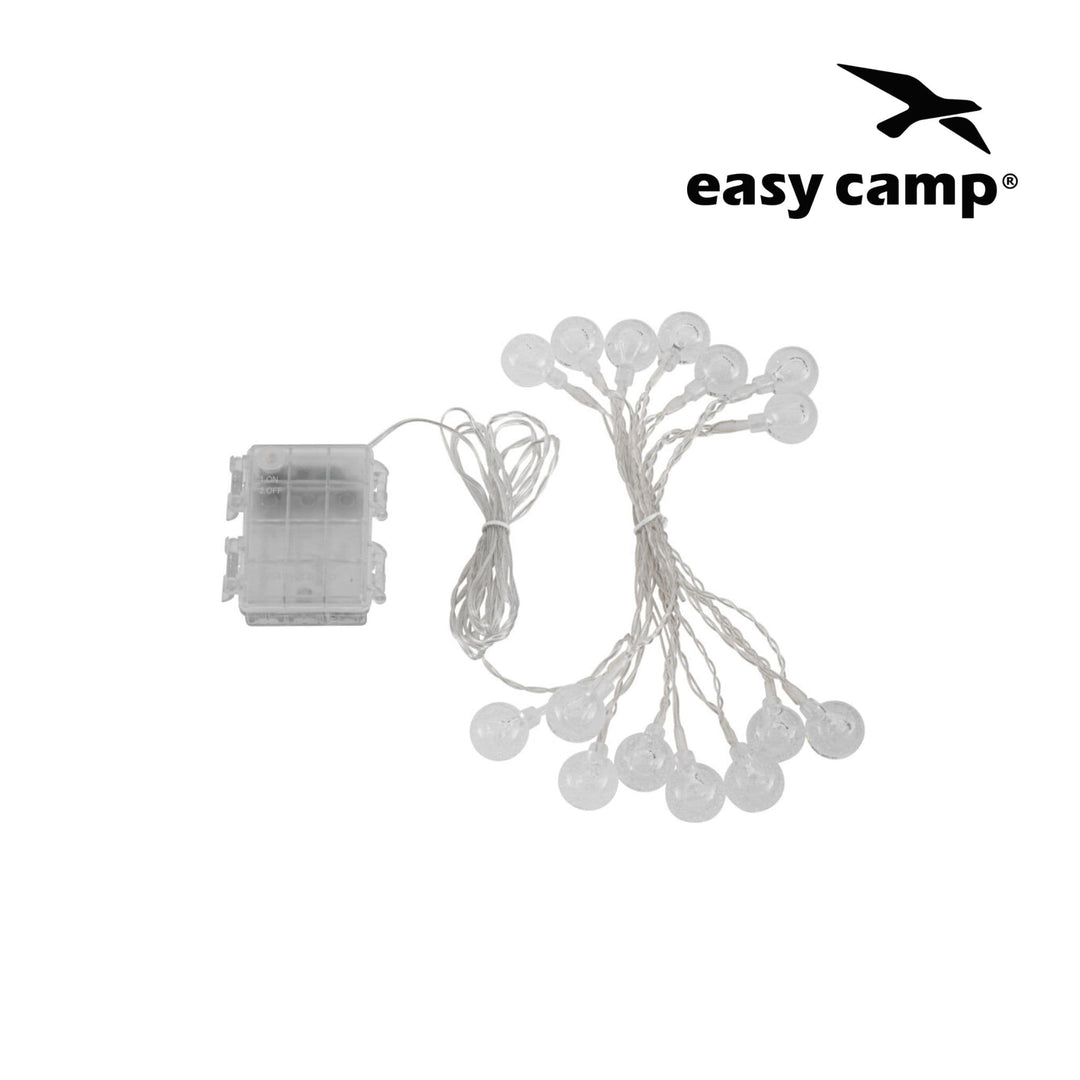Easy Camp Blur light chain with battery pack.