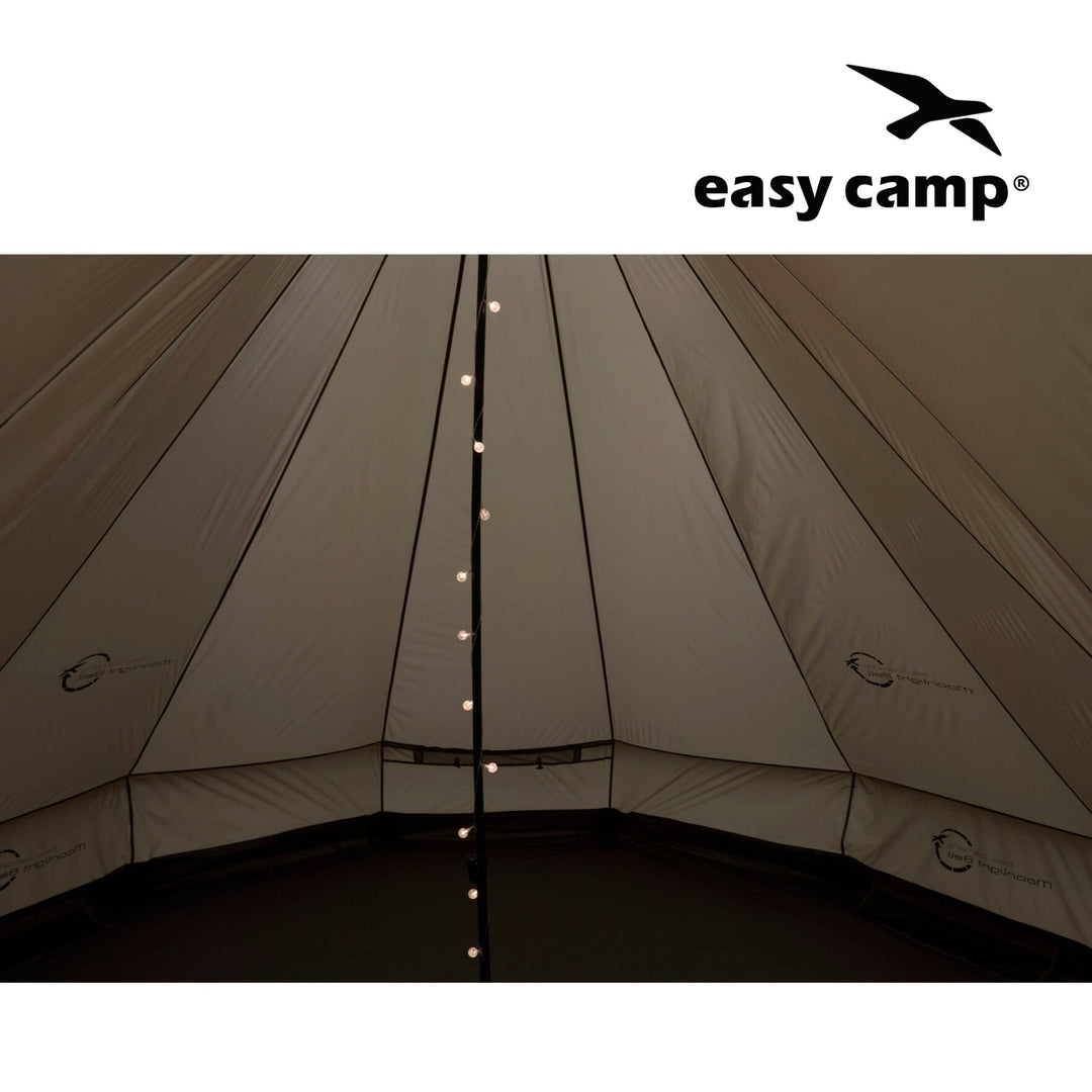 Easy Camp Blur Light Chain in use