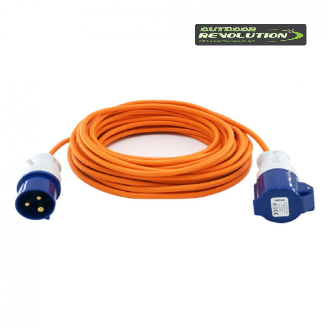 Camping Mains Extension Lead 10m 1.5mm 16A