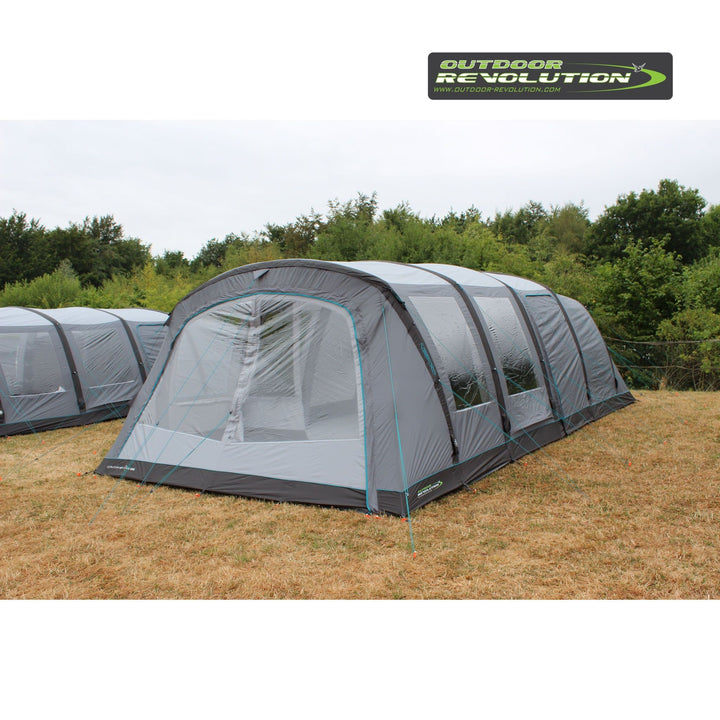 Outdoor Revolution Camp Star 600 Air Tent Front view door closed