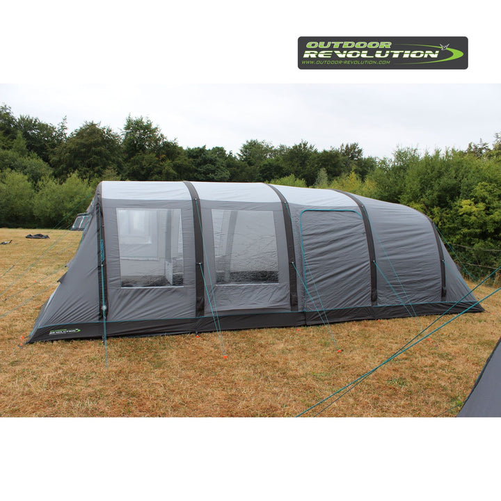 Outdoor Revolution Camp Star 600 Air Tent Side door closed