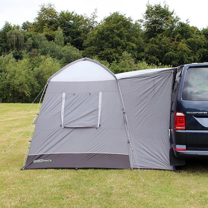 Outdoor Revolution Cayman Outhouse Handi Drive Away Awning side view.
