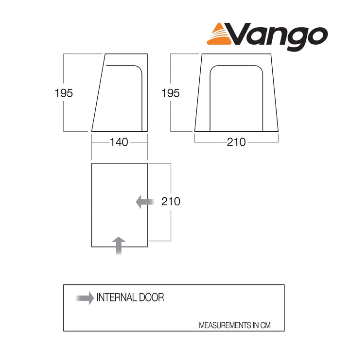 Vango Drive Away Bedroom BR001 Floorplan