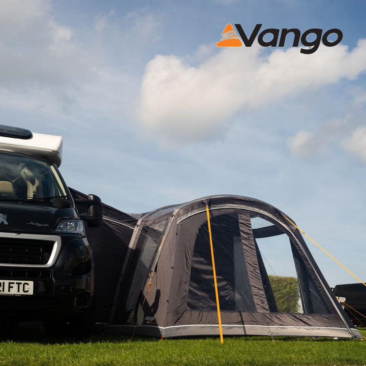 Vango Galli Pro Air Tall Drive Away Awning Front Porch View