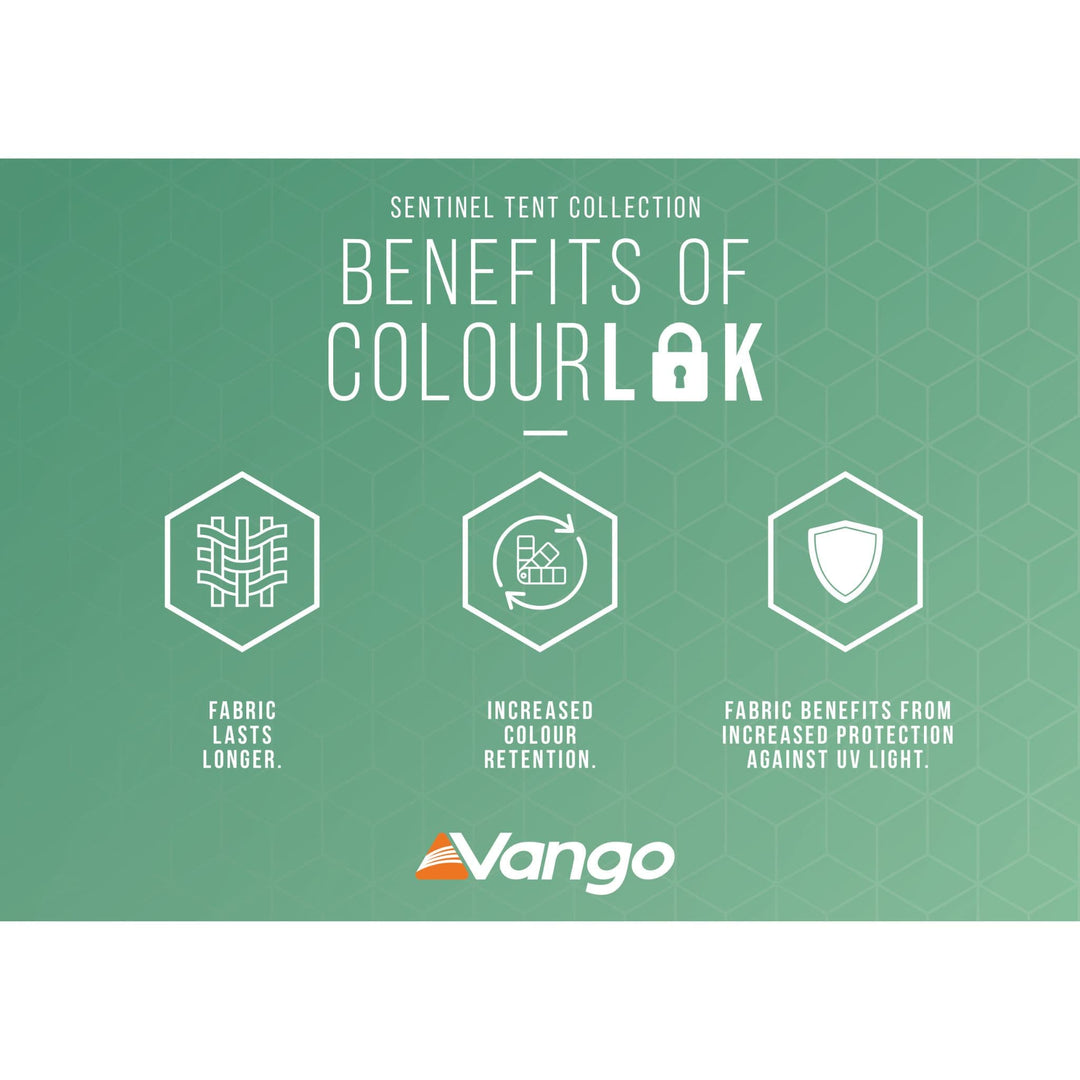 Vango Galli Pro Air Tall Drive Away Awning Colourlok Technology