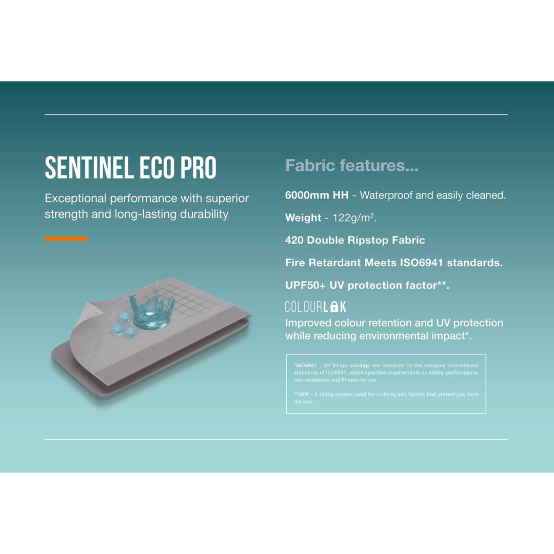 Vango HexAway Pro Air Tall Drive Away Awning Sentinel Eco Pro Canvas