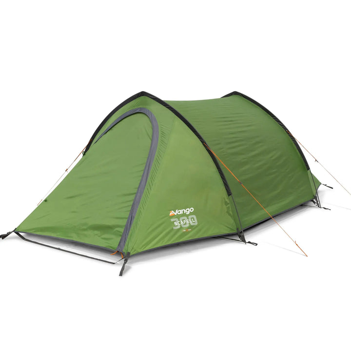Vango Scafell 300 backpacking tent with front door closed.