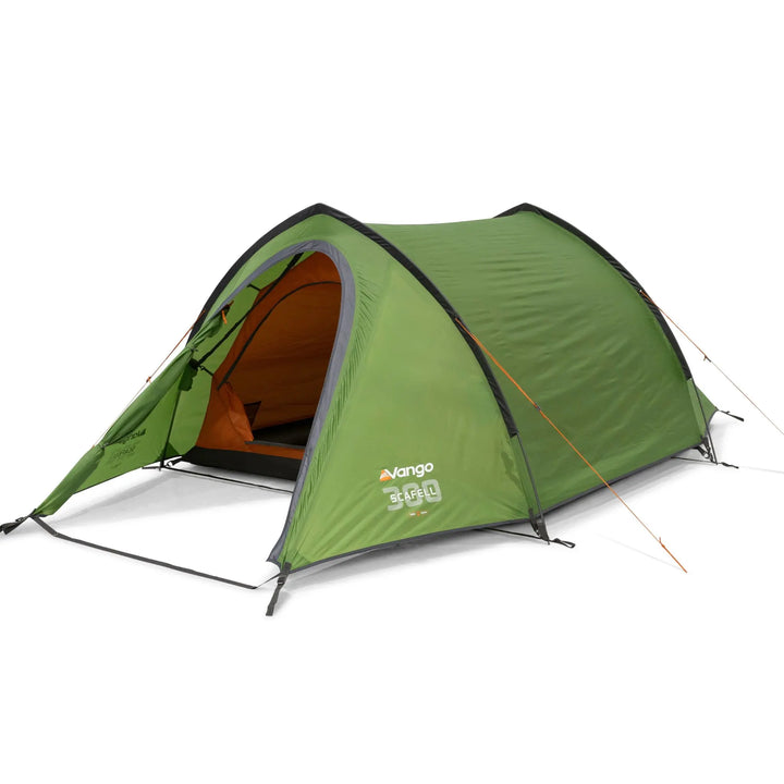 Vango Scafell 300 Backpacking Tent Side view with inner tent door open.
