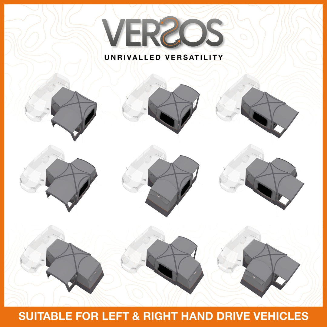 Vango Versos Air Low Awning Versatile Configuration