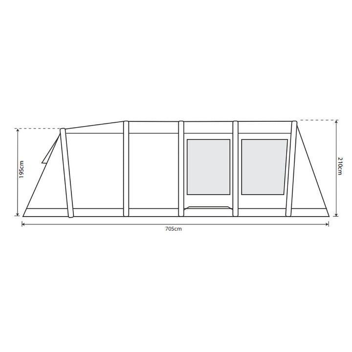 Outdoor Revolution Camp Star 600 heights