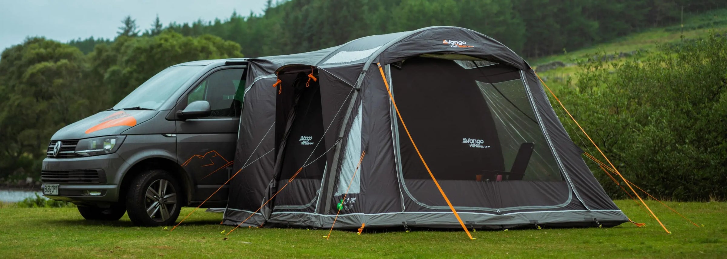 Shop inflatable campervan awnings from Vango, Outdoor Revolution and Outwell