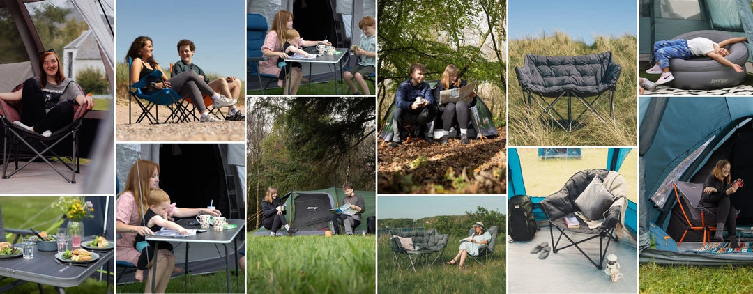 Camping Furniture - Chairs, tables, storage units 