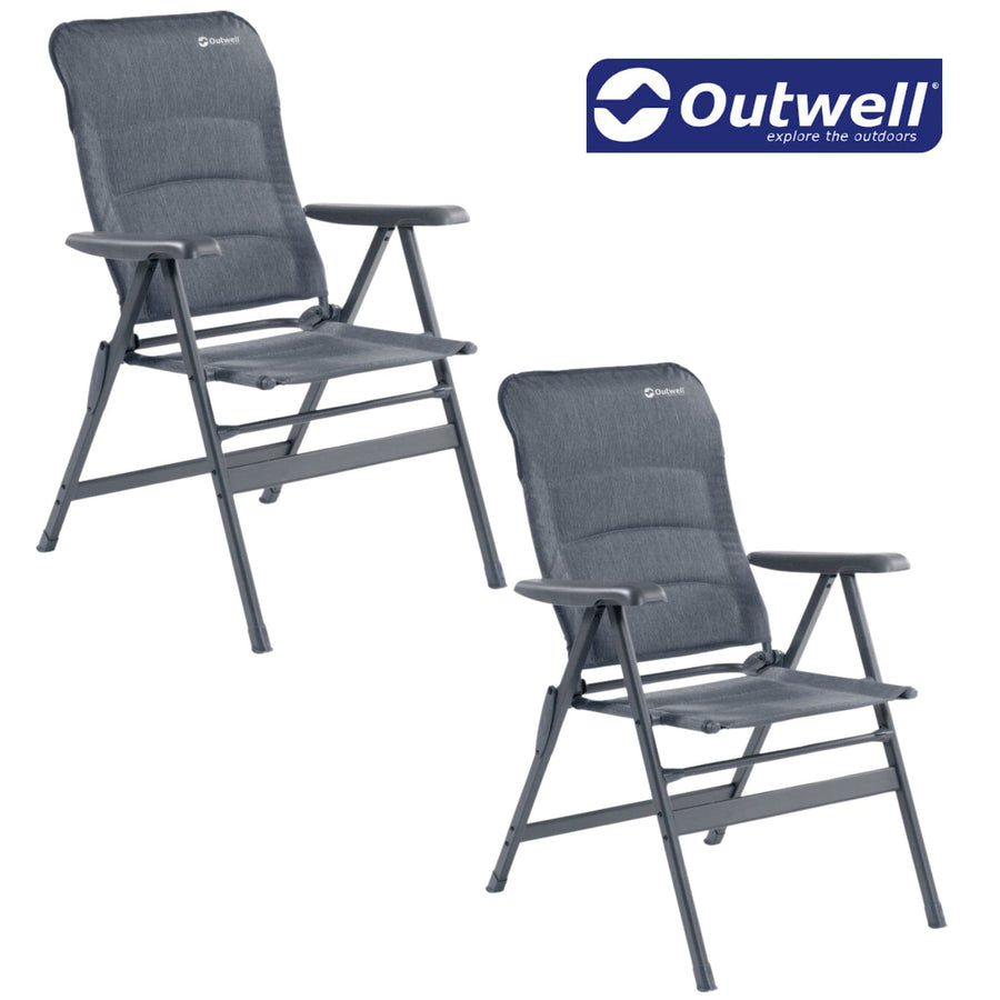 2 x Outwell Fernley Reclining Chairs