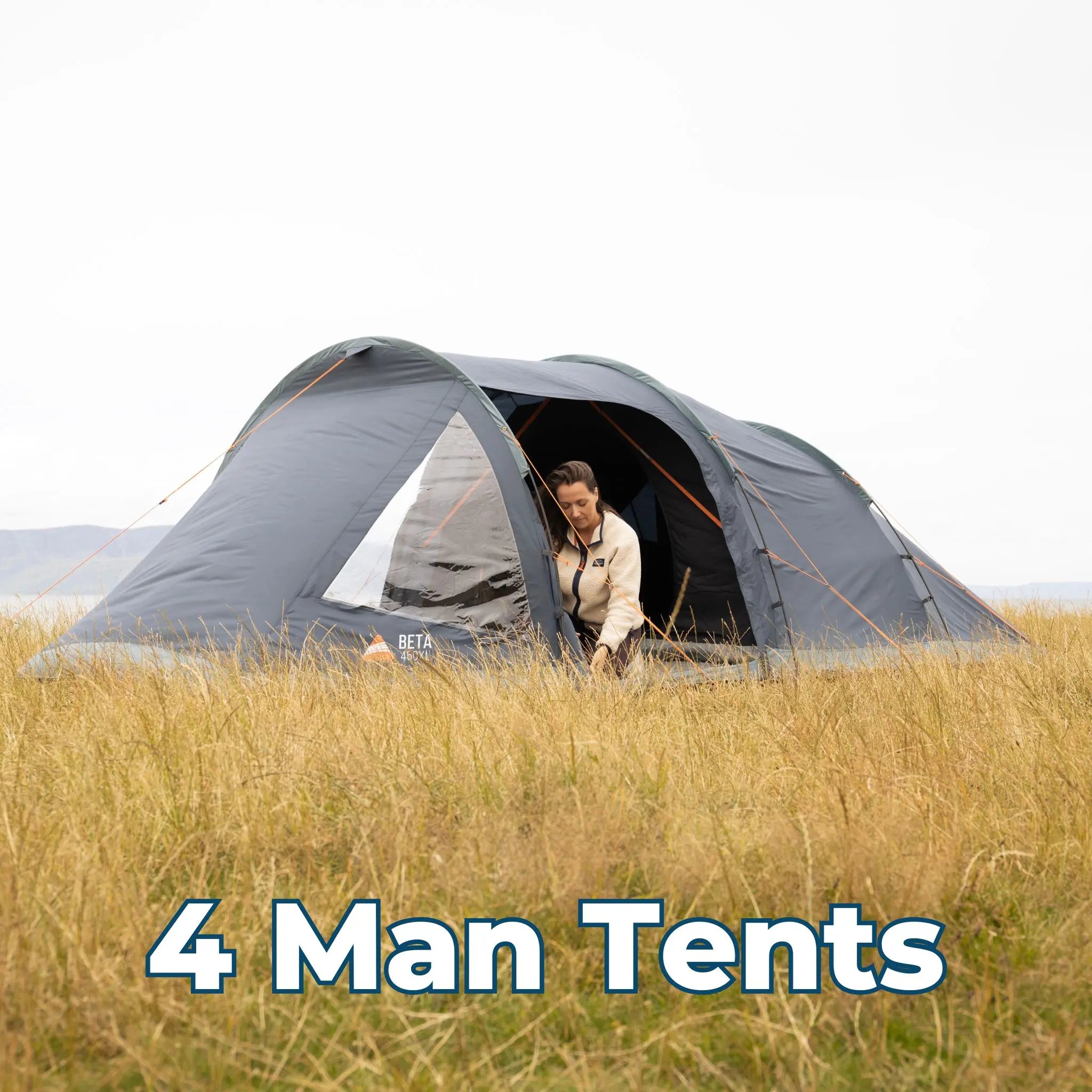 4 Man Tents – Browse our 4-person tent range, ideal for couples and small family camping adventures.