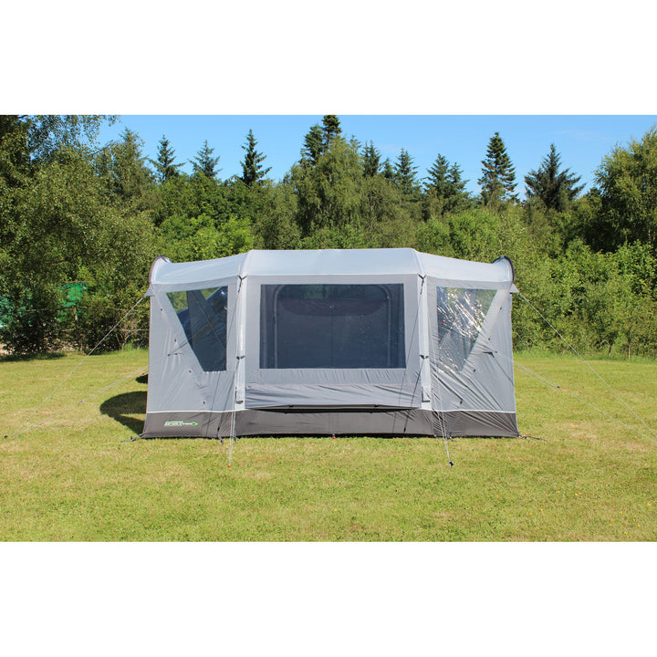 Outdoor Revolution Cayman Combo Air Low Drive Away Awning Side View