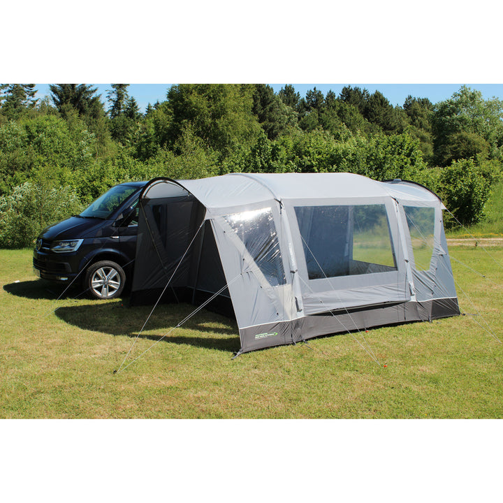 Outdoor Revolution Cayman Combo Air Mid Drive Away Awning Front Side View