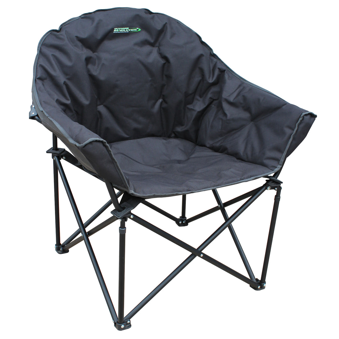 Outdoor Revolution Tubbi XL Chair Grey and Black