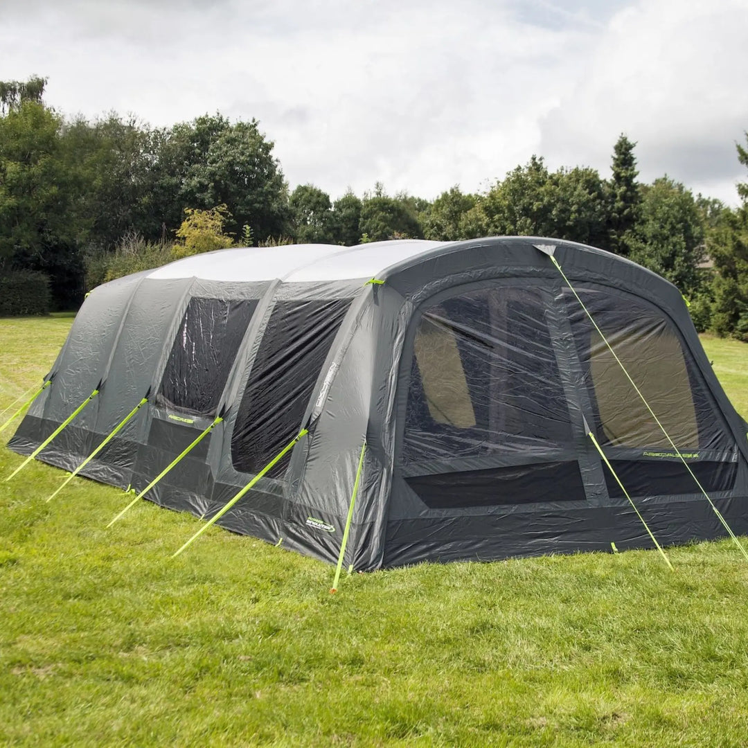 Corner view of the Outdoor Revolution Airedale 6.0s family Tent