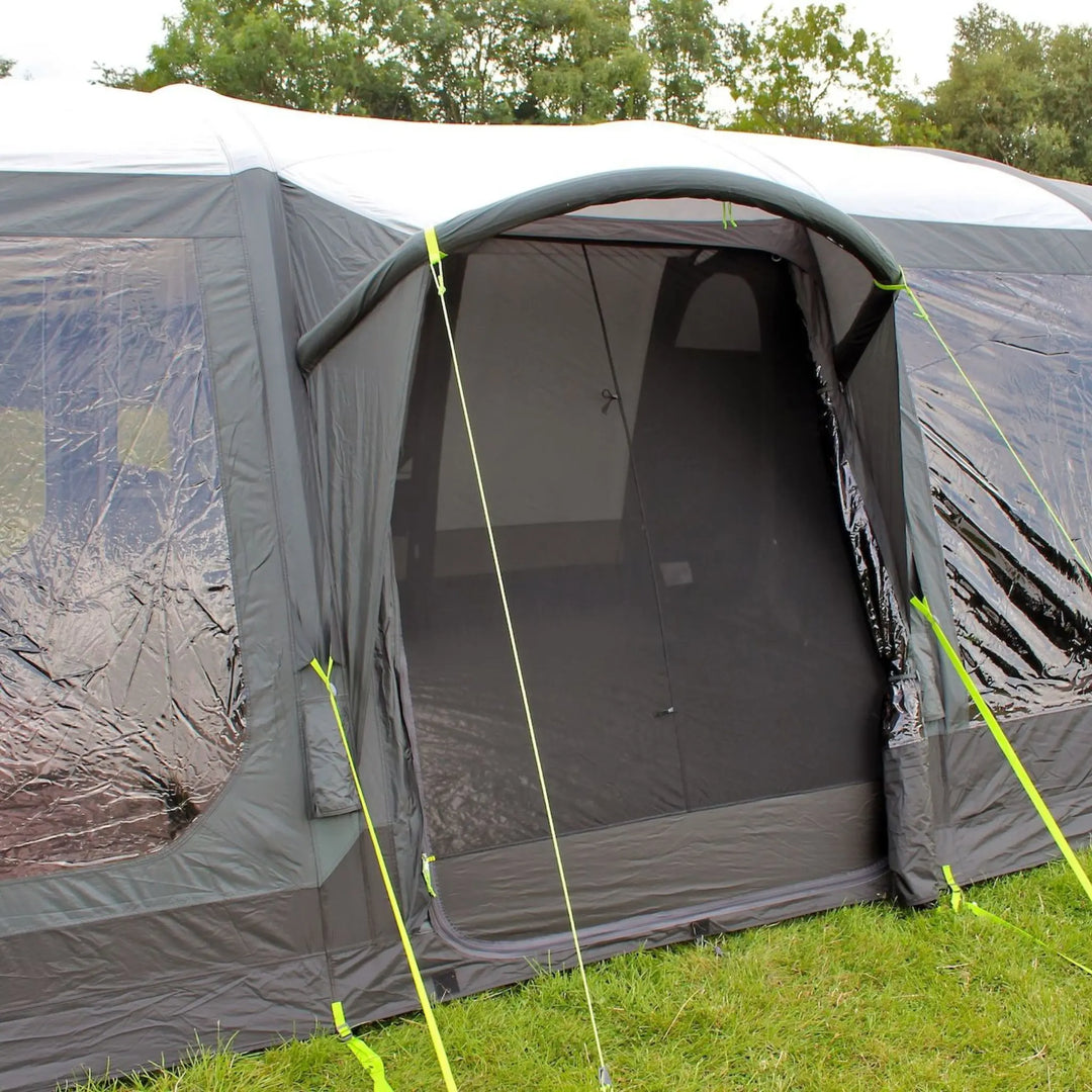 Outdoor Revolution Airedale 6.0s Tent mesh panelled side door.