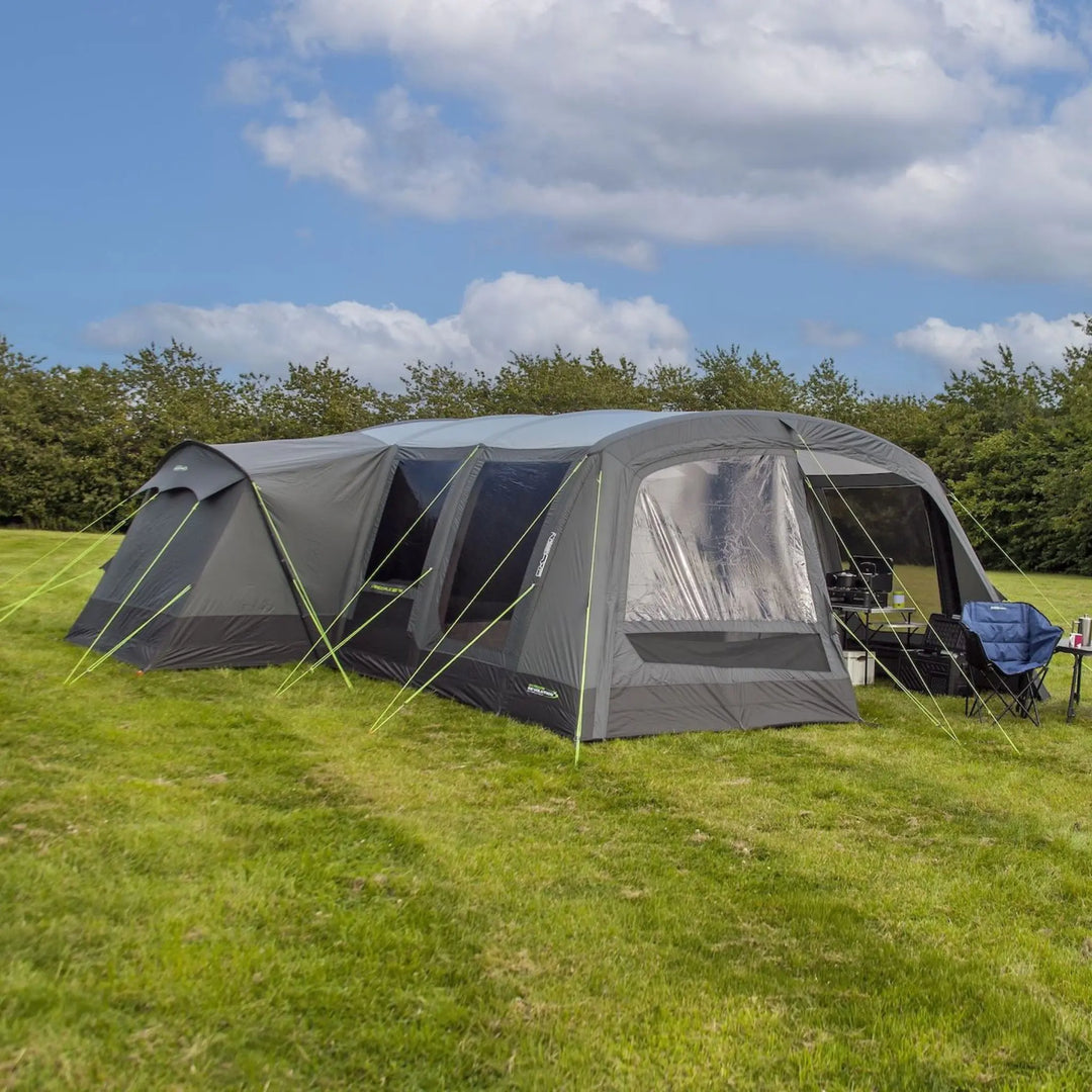 Outdoor Revolution Airedale 700 TSE Air Tent with side annexe.
