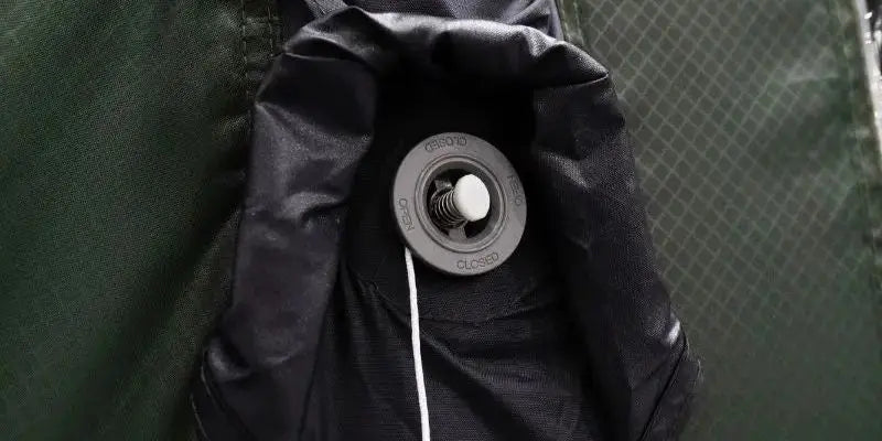 Close up of the Vango AirSpeed Valve
