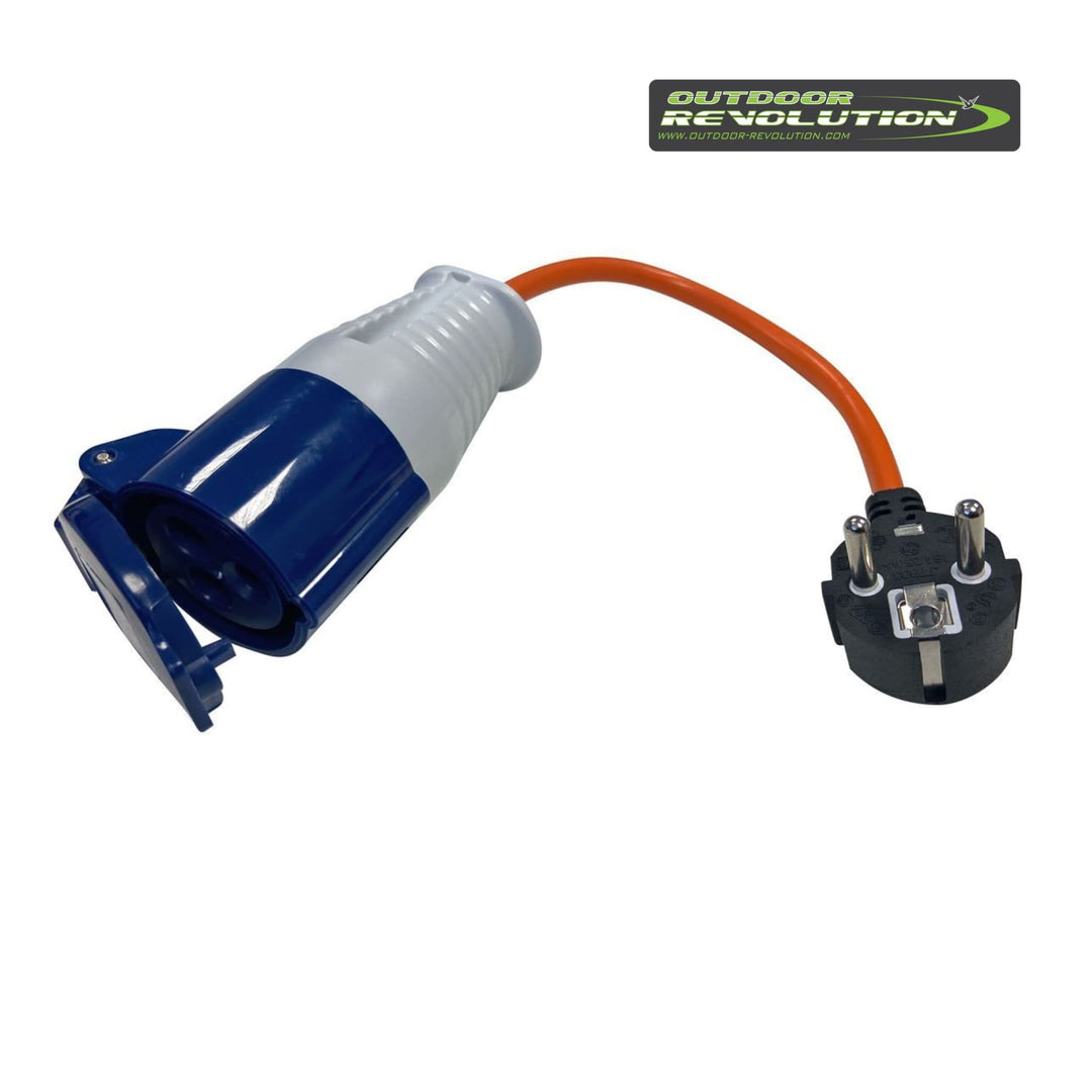 Conversion Lead Plug Continental Conversion Lead - Convert Your Mains Lead to Continental ...