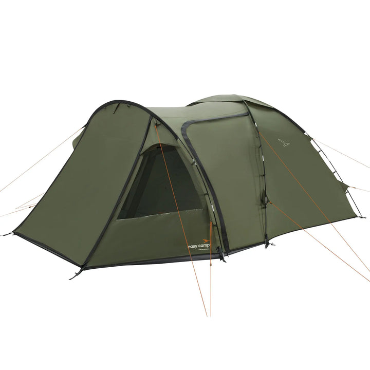 Easy Camp Kinn 5 Tent corner view door closed.