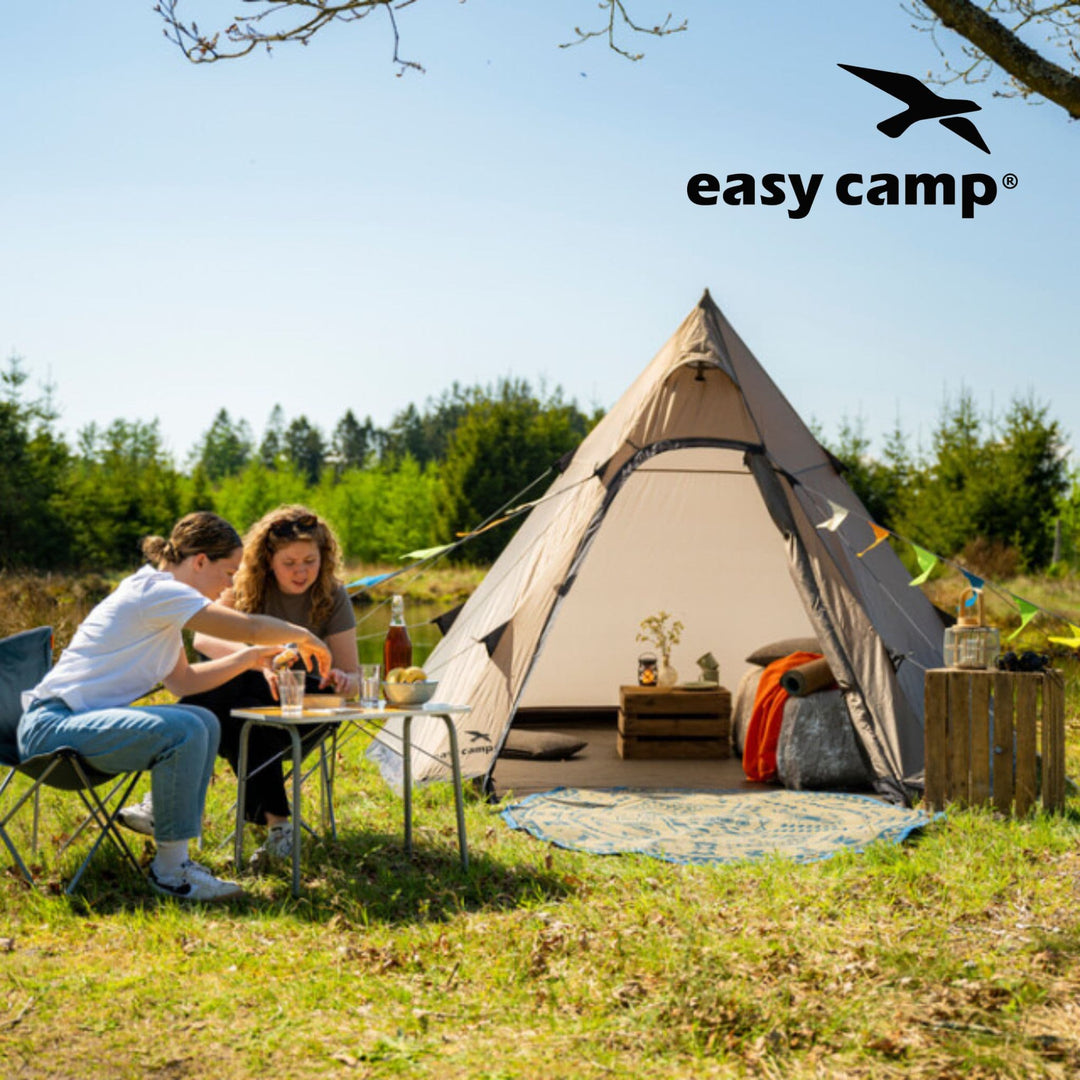 Easy Camp Moonlight Spire Tipi 4 Man Tent Lifestyle Image