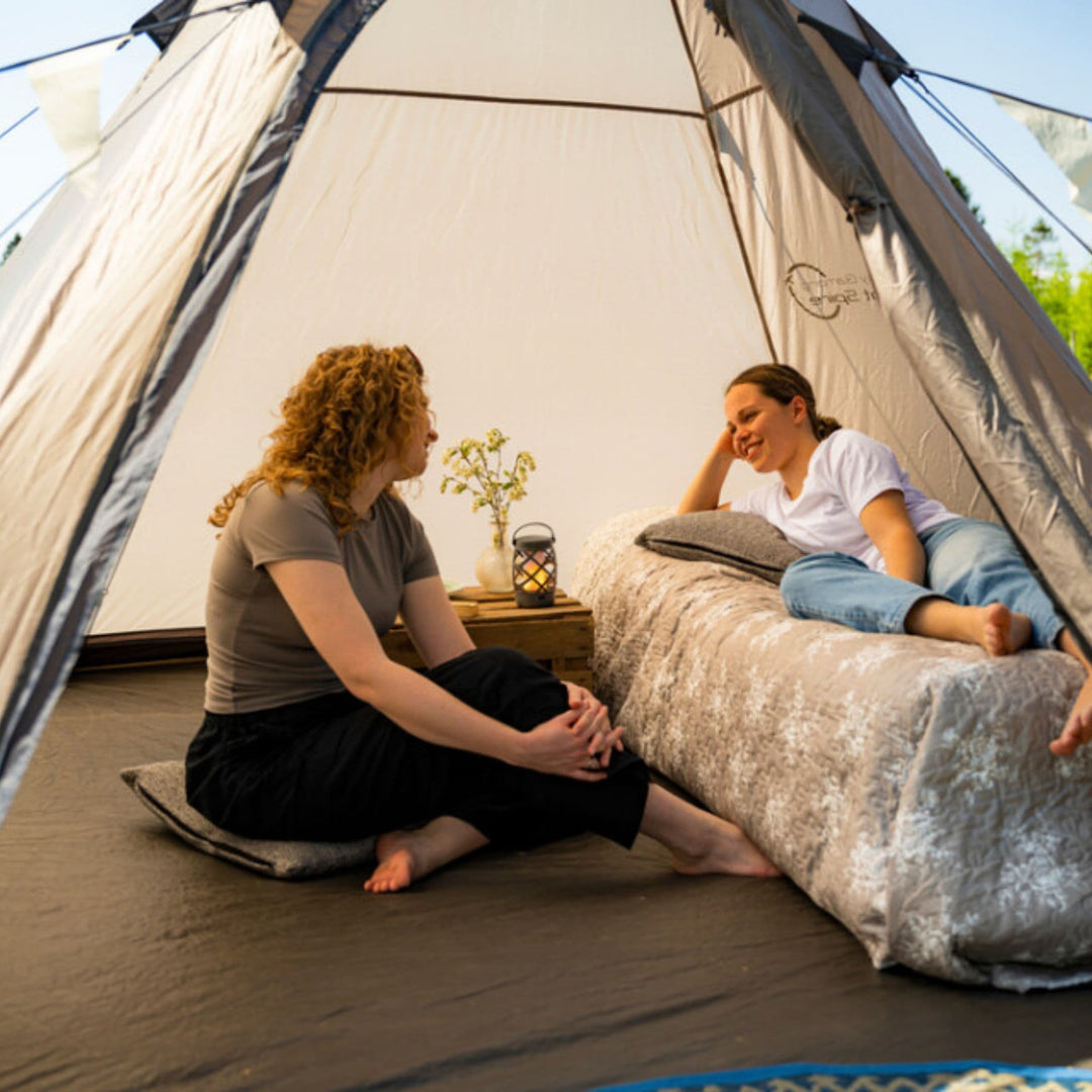 Easy Camp Moonlight Spire Tipi 4 Man Tent Living area