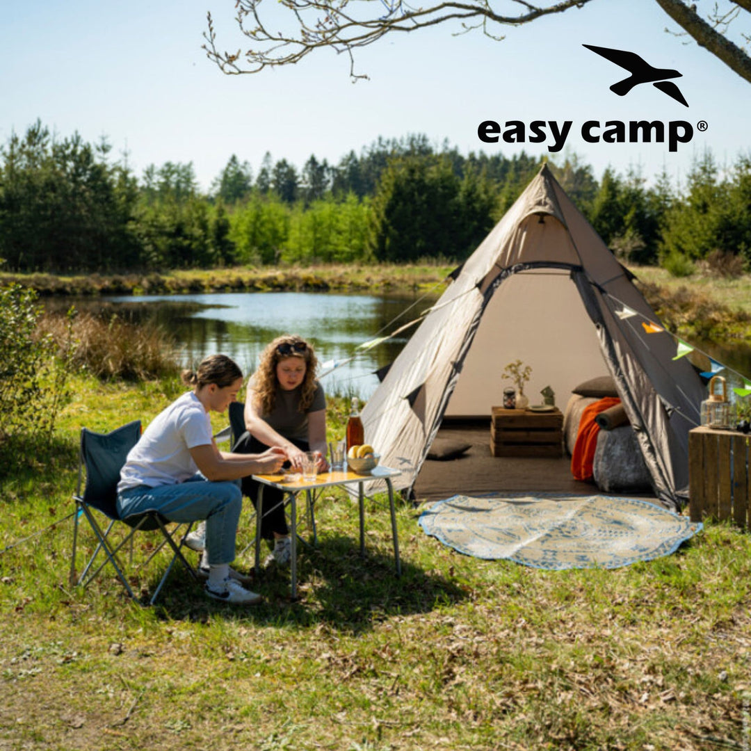 Easy Camp Moonlight Spire Tipi 4 Man Tent Lifestyle Image