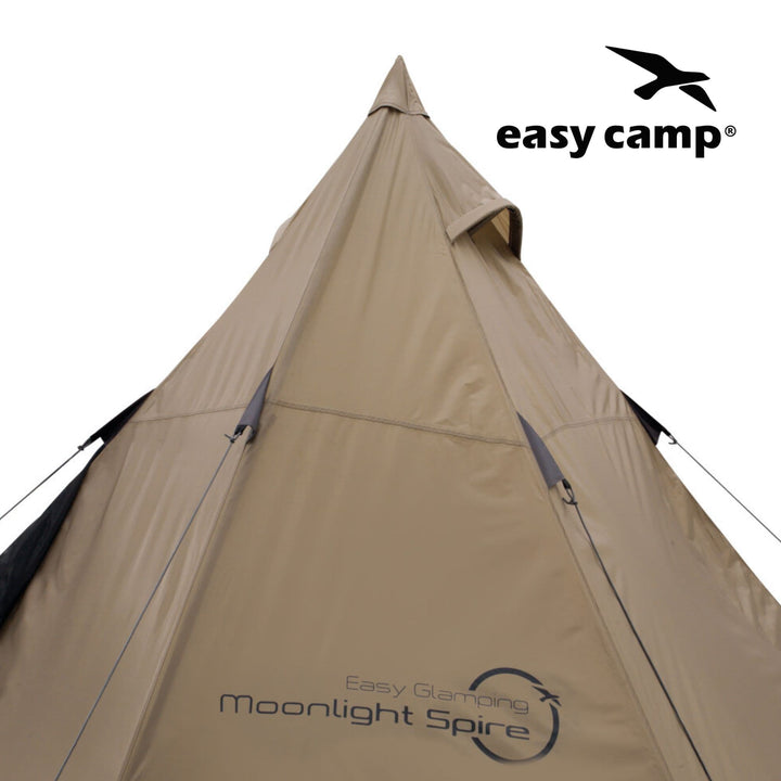 Easy Camp Moonlight Spire Tipi 4 Man Tent Roof Ventilation Point