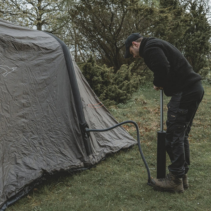 Easy Camp Senja 4 Air Tent being erected