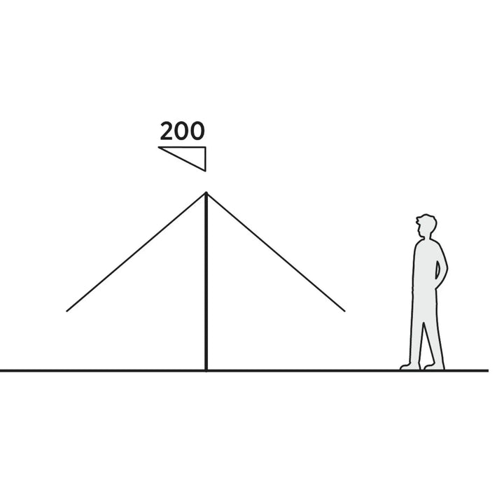 Easy Camp Totak Tarp Height