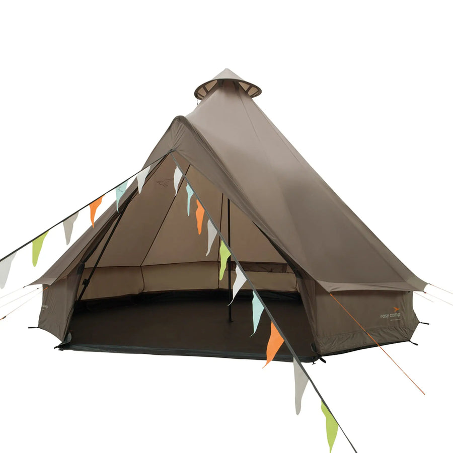 Easy Camp Vaulen Tipi Tent for 7 people, ideal for festivals and glamping experiences.