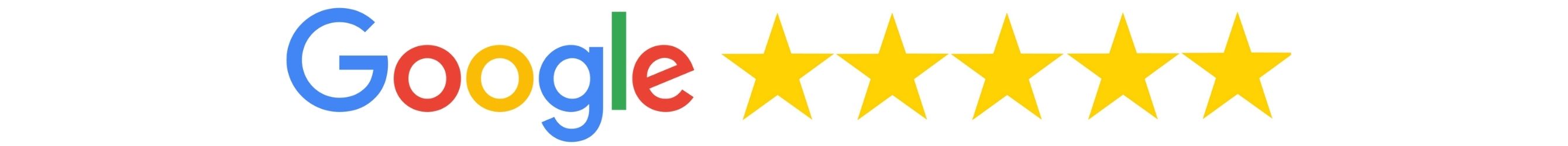 Google Star Rating - We rate 4.9 on Google Reviews - click to see for yourself!