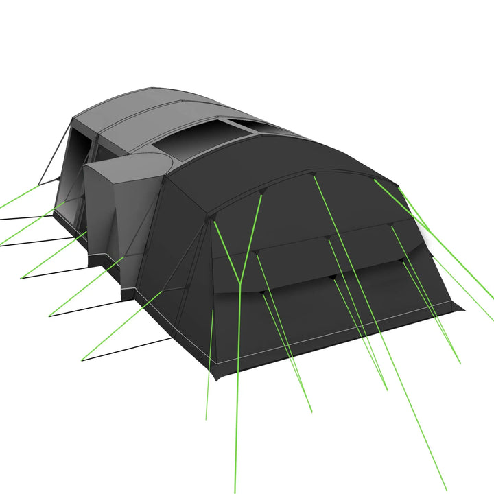 Holawild Airtek Sherwood 6.0 Tent rear view