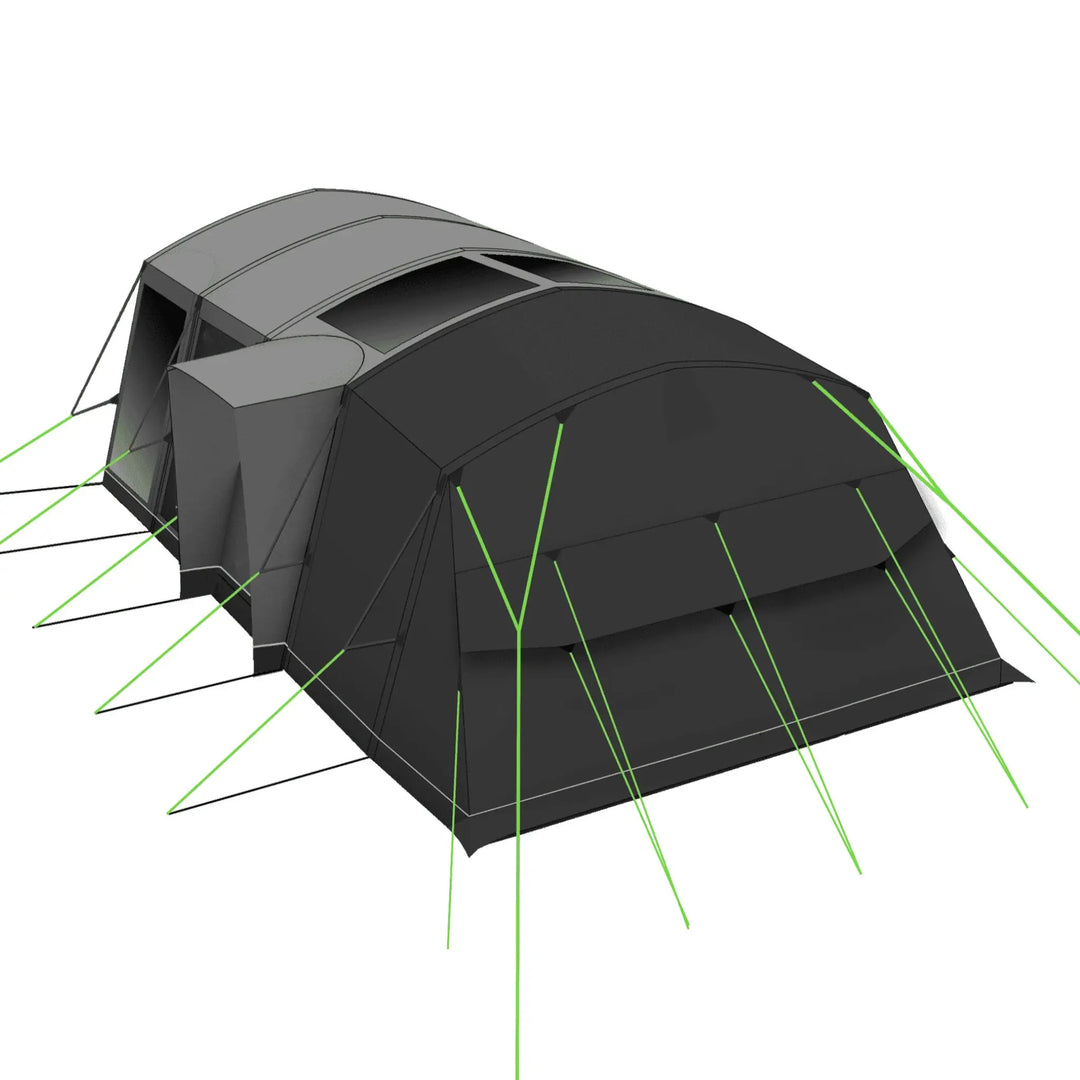 Holawild PolTek Sherwood 6.0 Tent rear view