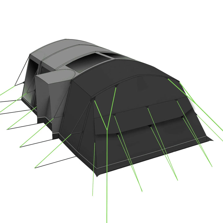 Holawild PolTek Sherwood 6.0 Tent rear view