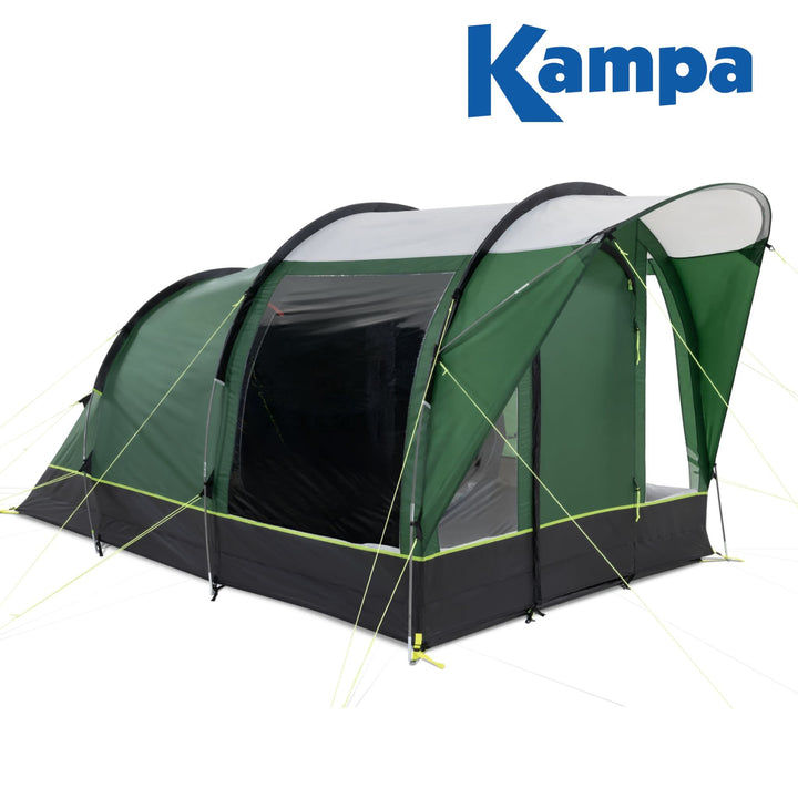 Kampa Brean 3 Tent Door Closed