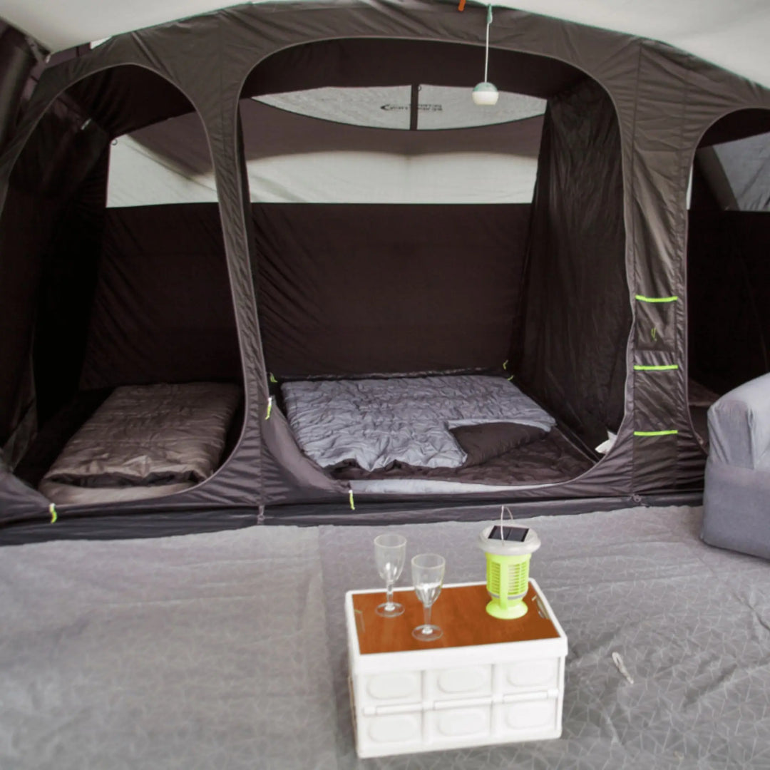 Outdoor Revolution Airedale 9.0SEL Air Tent with Footprint & Side Annexe