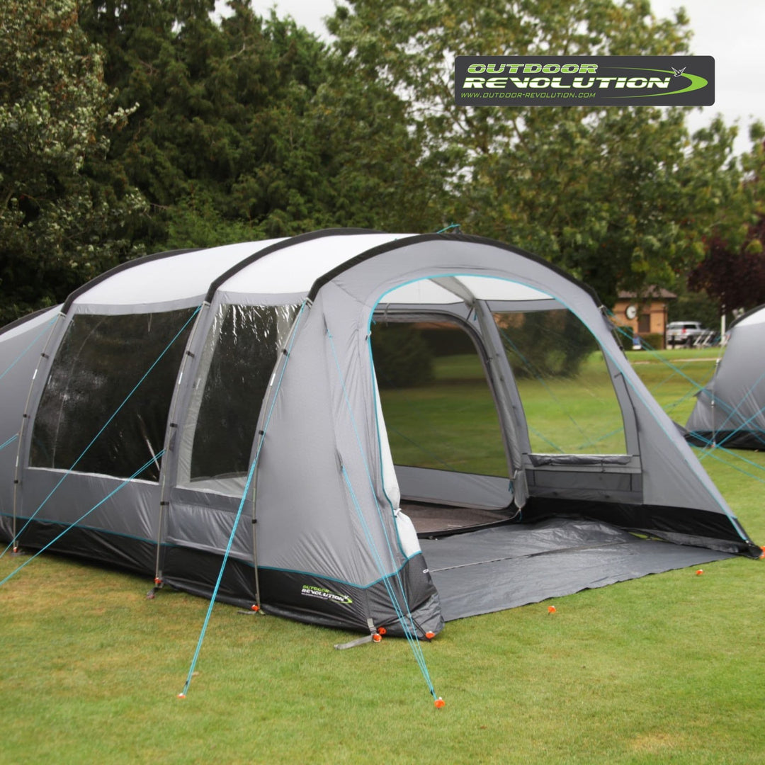 Outdoor Revolution Camp Star 500XL DT Poled Tent Front Door Open