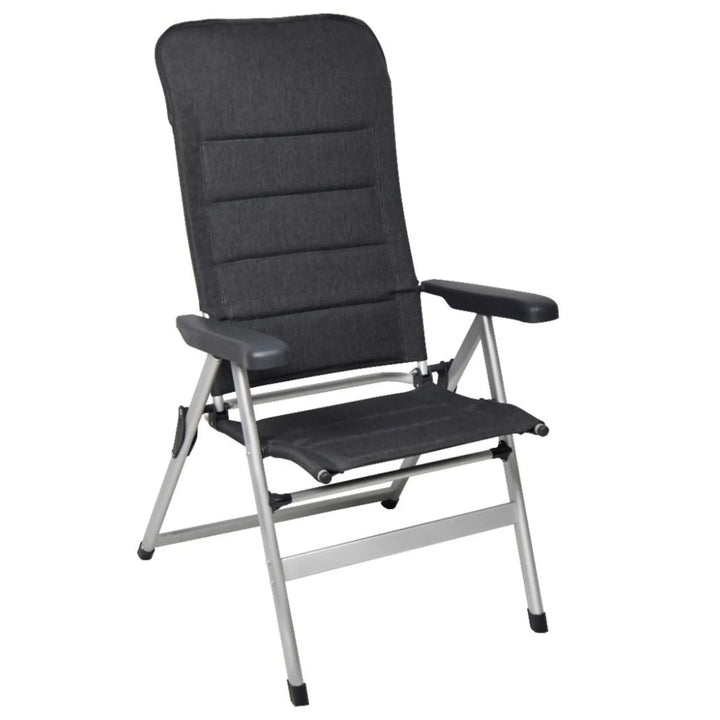 Outdoor Revolution San Remo Highback reclining camping Chair with padded backrest.