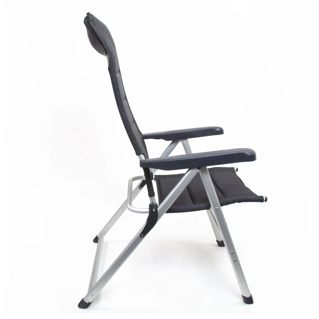 Outdoor Revolution San Remo Highback reclining camping Chair with padded backrest.