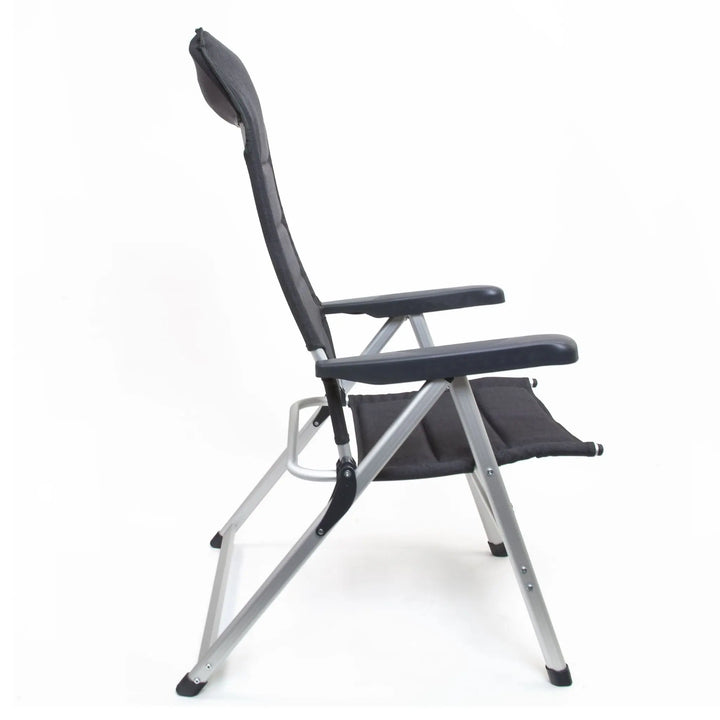 Outdoor Revolution San Remo Highback reclining camping Chair with padded backrest.