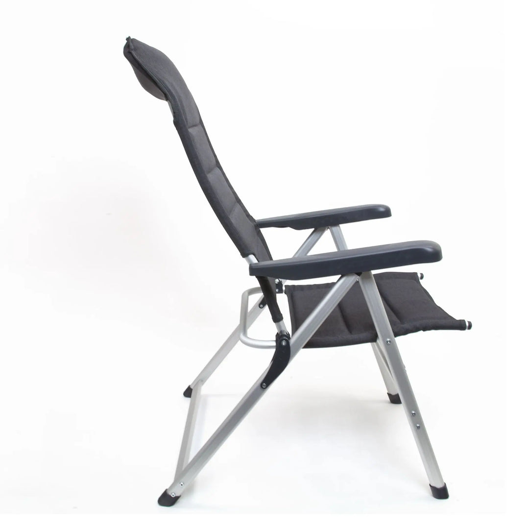 Outdoor Revolution San Remo Highback reclining camping Chair side view